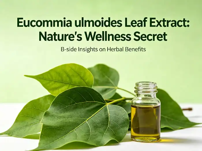 Eucommia Leaf Extract in Anti-Aging Supplements